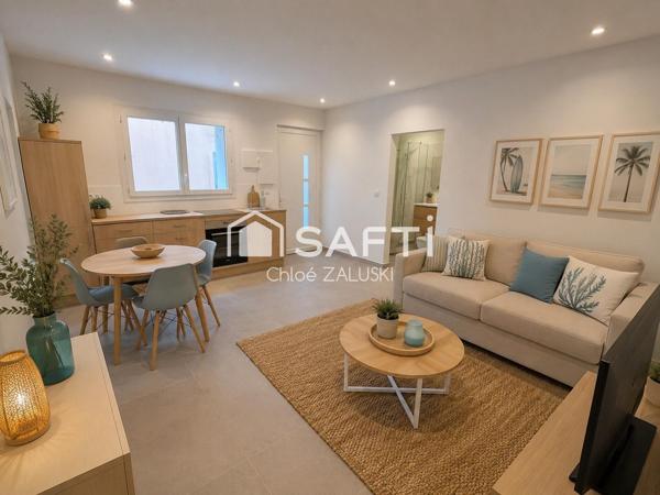 T2 rénové sur le vieux port de Saint-Raphaël, tout à pied !