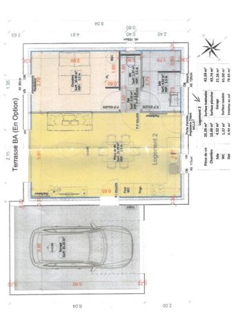Maison Cerizay 2 pièce(s) 42.59 m2