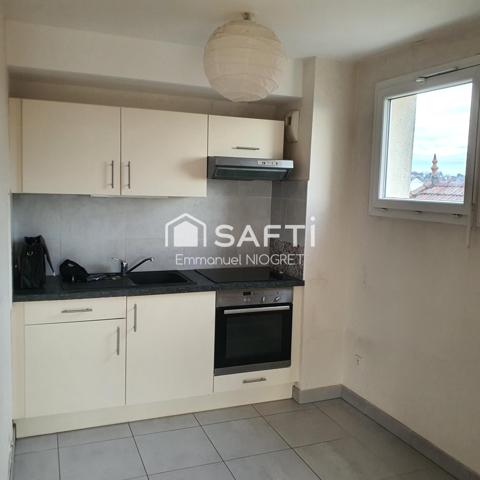 Superbe T2 45 m2 de 2013 avec terrasse et garage