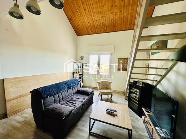 Duplex lumineux de 61 m2 avec parking et cave