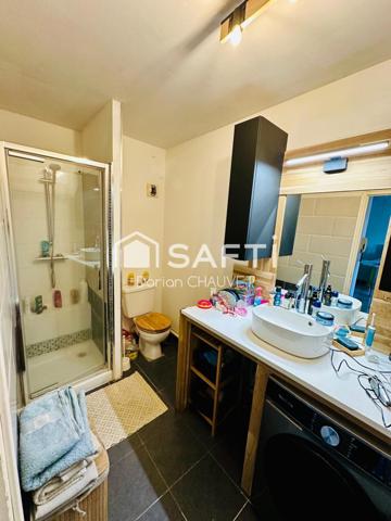 Duplex lumineux de 61 m2 avec parking et cave