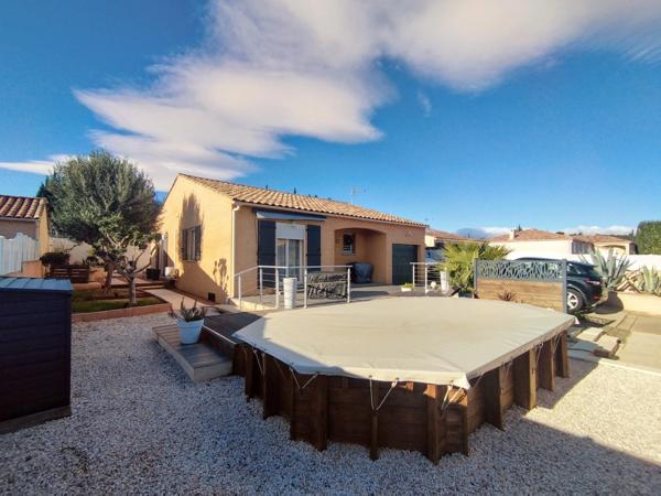 Dpt Aude (11), à vendre LEZIGNAN CORBIERES maison P4 de 100 m² - Terrain de 482,00 m²