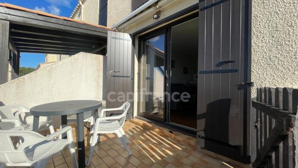 Appartement duplex à vendre 3 pièces LE BARCARES (66) Pyrénées et Étang - avec terrasse proche plage.