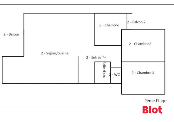 Appartement 4 pièce(s)