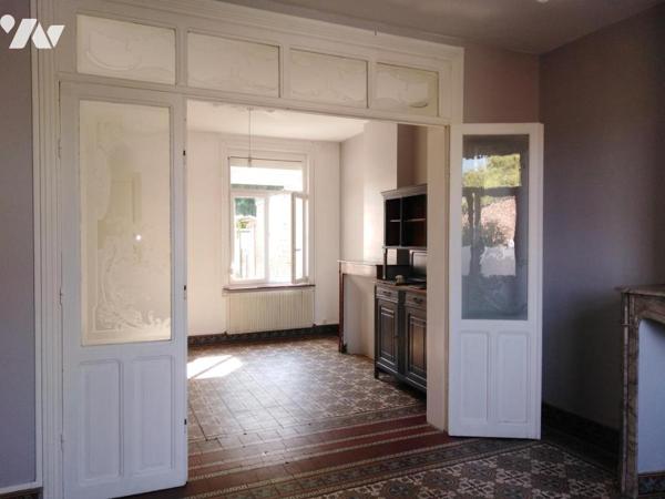 A VENDRE : ONNAING - CHARMANTE MAISON SEMI MITOYENNE