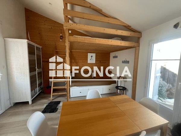 Location Maison 1 pièce 23.1 m² - Résidence LES HOMARDS DU FIER - 33 RUE DU FIER La Gueriniere 85680