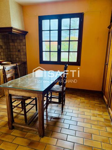 Maison plain-pied, emplacement idéal, grand garage, jardin clos