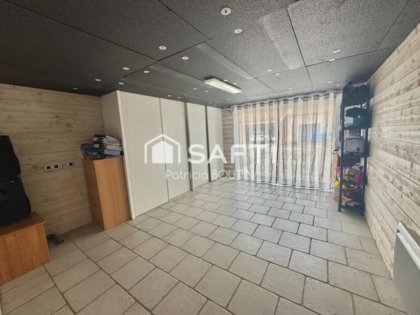 PAVILLON + DEPENDANCE AMENAGEE : 7 CHAMBRES, CAVE ET GARAGE A AIFFRES