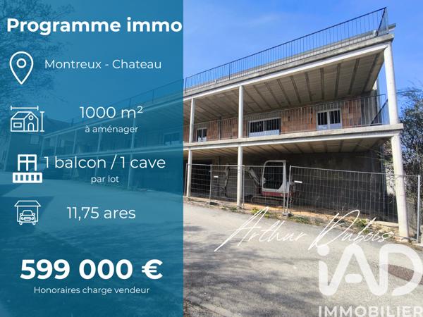 Immeuble à vendre 1 000 m² Montreux-Château
