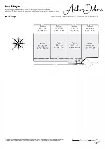 Immeuble à vendre 1 000 m² Montreux-Château
