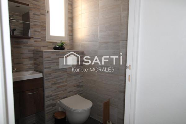 CANET EN ROUSSILLON PLAGE, MAISON 2 FACES, AVEC EXTERIEUR ET STATIONNEMENT