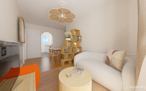 Appartement à vendre    3 pièces • 39,91 m2 Vanves