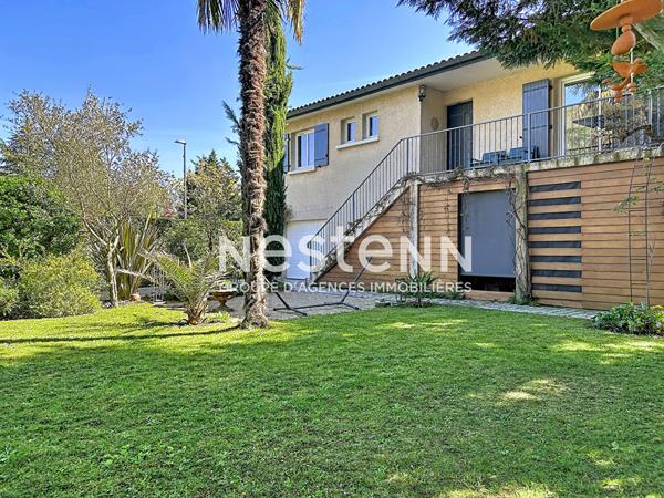 MAISON FAMILIALE DE 145 M² ALBIGNY-SUR-SAÔNE AVEC 4 CHAMBRES AVEC JARDIN PAYSAGÉ ET VÉRANDA