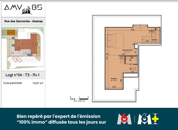 Maison 72 m² à Aizenay