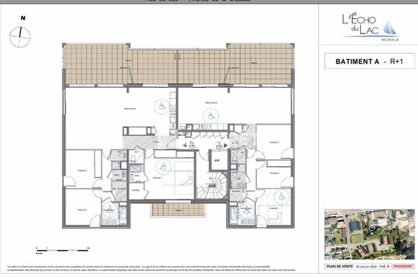 Achat appartement Neuvecelle - 4 pièce(s) - 133 m² - 1 080 000 €