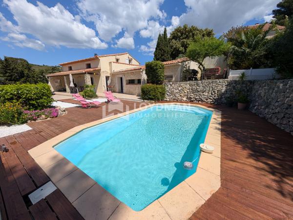Marseille (13013) Villa de 175 m² avec piscine sur une parcelle de 1586 m² à Château-gombert