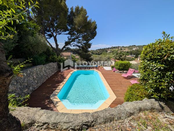 Marseille (13013) Villa de 175 m² avec piscine sur une parcelle de 1586 m² à Château-gombert