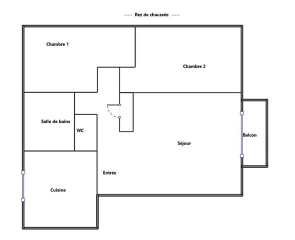 En Exclusivité, appartement T3 de 64m2 à Montbéliard