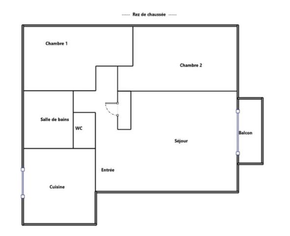 En Exclusivité, appartement T3 de 64m2 à Montbéliard
