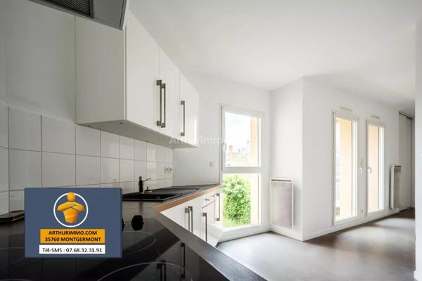 Vente Appartement 3 pièces 62 m2 à Rennes