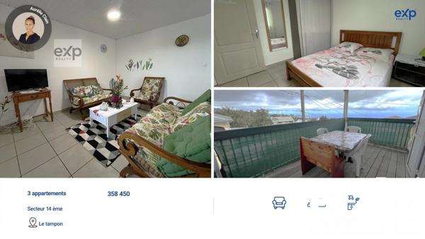 Ensemble de 8 pièces 175m2 Tampon