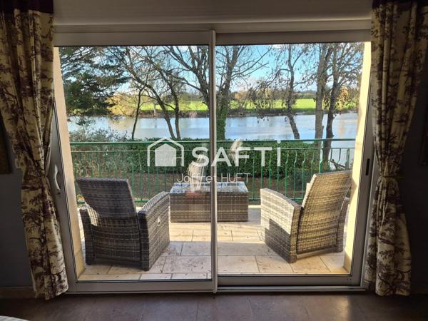 MAISON DE FAMILLE EN BORD DE SARTHE