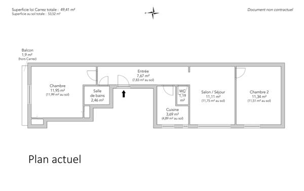 Appartement Paris 18 e - MONTMARTRE / HAUT LEPIC