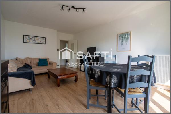 Orvault T3 de 68 m2, balcon, Parking et cave