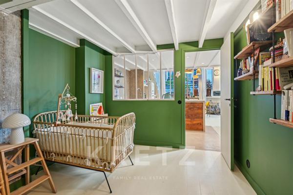 Loft baigné de lumière Paris XVIII