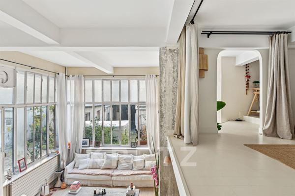Loft baigné de lumière Paris XVIII