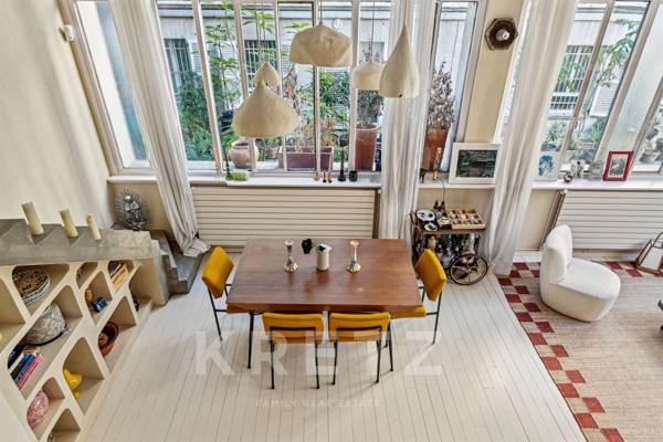Loft baigné de lumière Paris XVIII