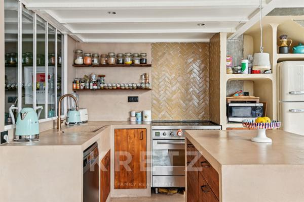 Loft baigné de lumière Paris XVIII