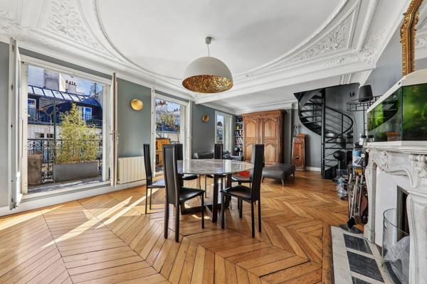 Vente Duplex de luxe Paris 7 6 Pièces 160.84 m²