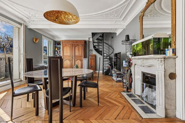 Vente Duplex de luxe Paris 7 6 Pièces 160.84 m²