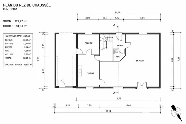 Maison à vendre 6 pièces 105 m² Dammartin-en-Goële