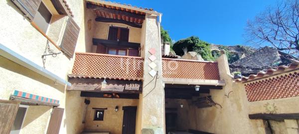 Mison de caractère 109 m², terrasses + garage, vie à pied