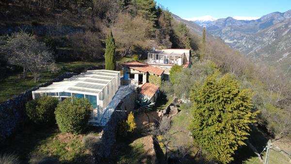 Breil-sur-Roya (06540) Villa avec vue exceptionnelle