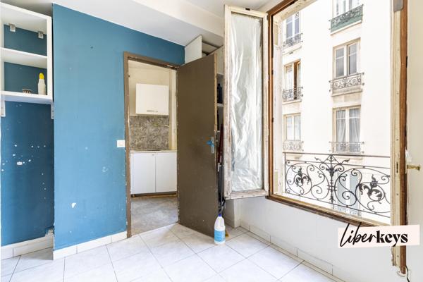 Paris 20e – Studio de 19 m² : une belle opportunité à saisir