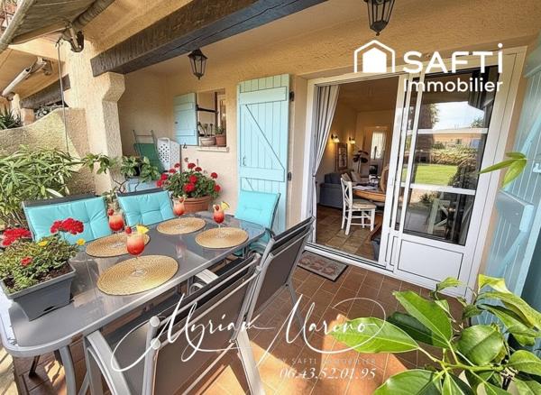 Les Issambres – 2 pièces 40 m² avec terrasse plein sud, piscine, parking