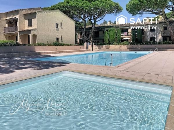 Les Issambres – 2 pièces 40 m² avec terrasse plein sud, piscine, parking