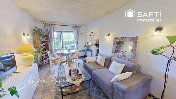 Les Issambres – 2 pièces 40 m² avec terrasse plein sud, piscine, parking