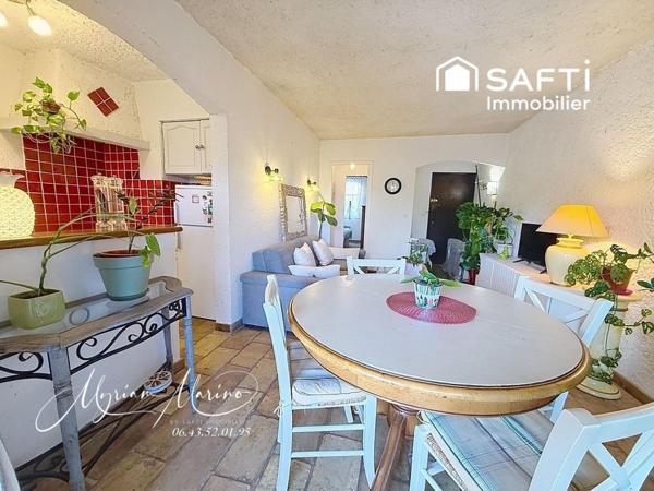 Les Issambres – 2 pièces 40 m² avec terrasse plein sud, piscine, parking