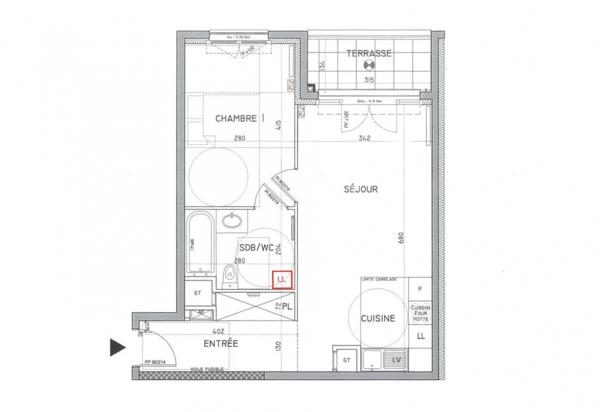 Appartement à vendre 2 pièces 45 m² Bois-Colombes