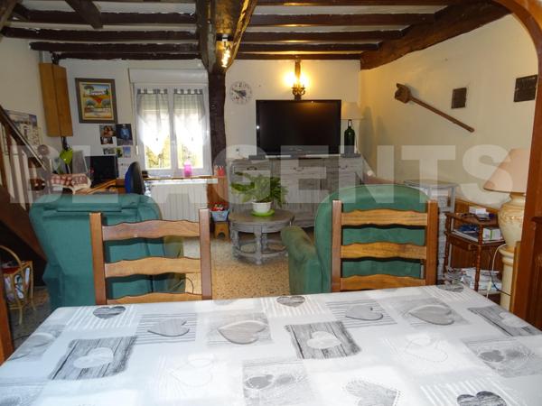 Longère normande à Moins de 100m des commerces de Crèvecœur en auge