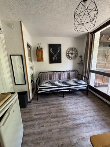 Pra Loup 1500 — Charmant studio avec balcon et cave