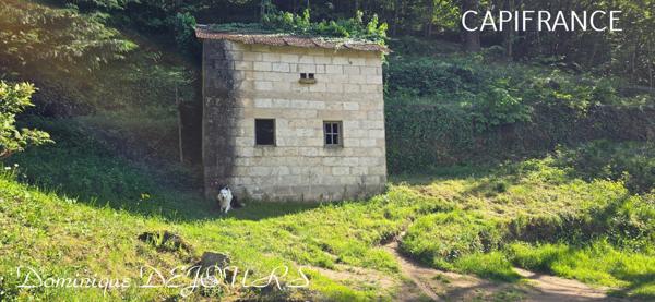 Tènement immobilier dans un écrin de verdure Maisons en pierres avec des dépendances à imaginer. Aucun vis-à-vis - Petit hameau.