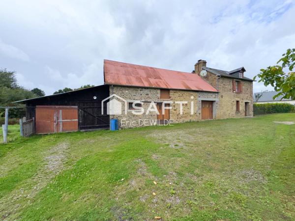 Maison à rénover, terrain rare de 4,4 ha