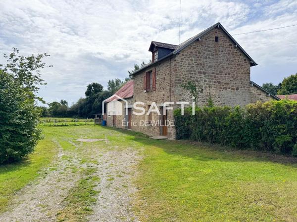 Maison à rénover, terrain rare de 4,4 ha