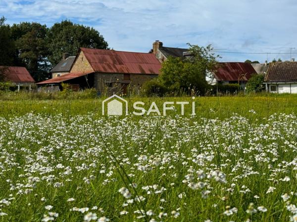 Maison à rénover, terrain rare de 4,4 ha