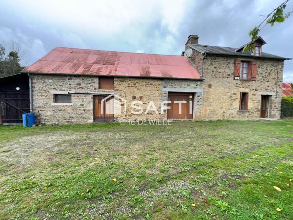 Maison à rénover, terrain rare de 4,4 ha